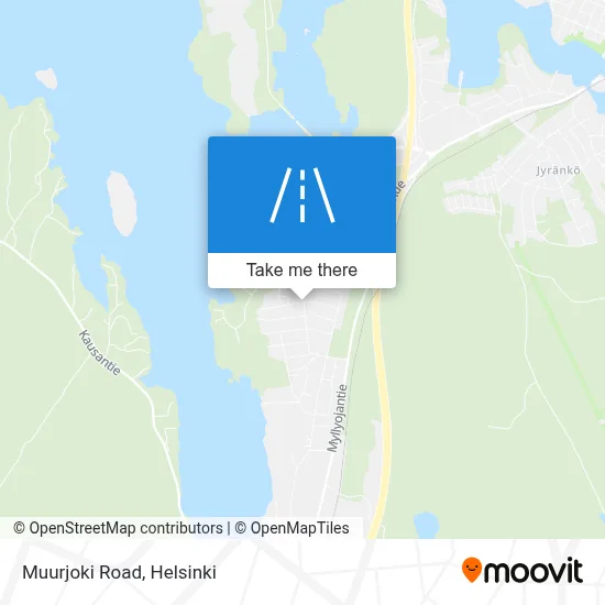 Muurjoki Road map