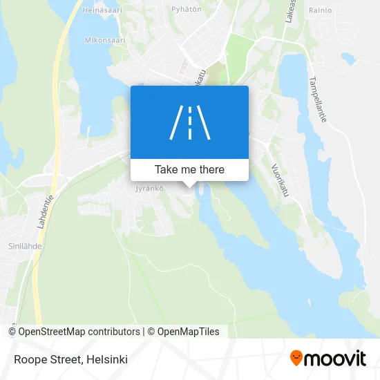 Roope Street map