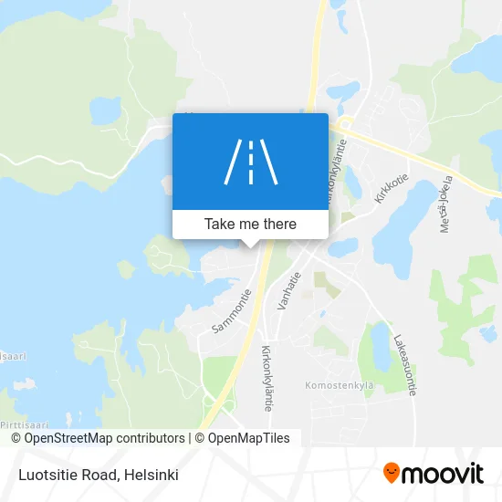 Luotsitie Road map