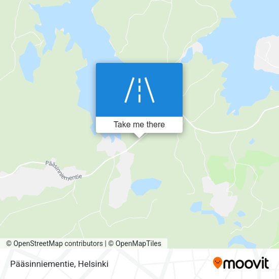 Pääsinniementie map