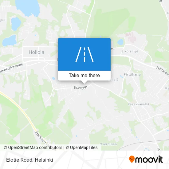 Elotie Road map