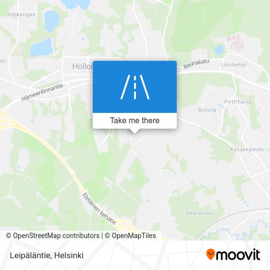 Leipäläntie map