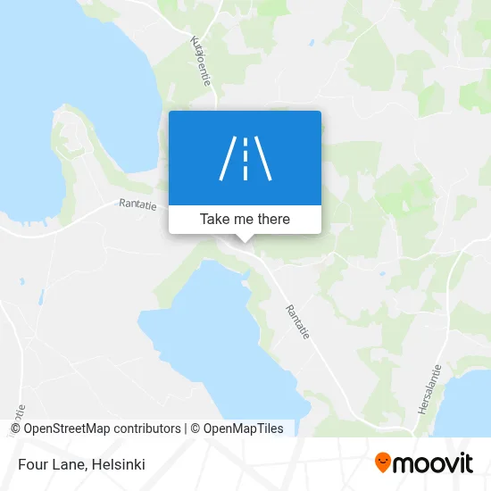 Four Lane map