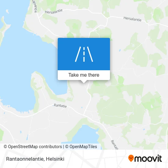 Rantaonnela Road map