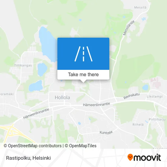 Orienteering Path map