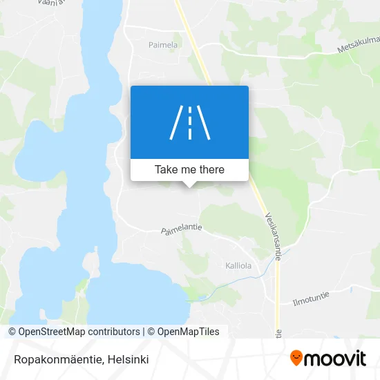 Ropakonmäentie map