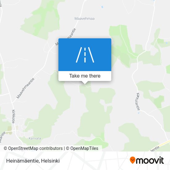 Heinämäentie map
