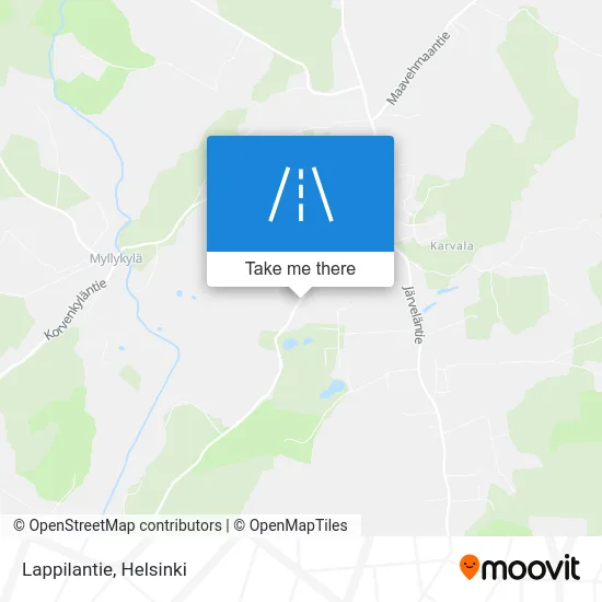 Lappilantie map