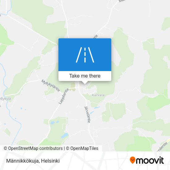 Männikkökuja map