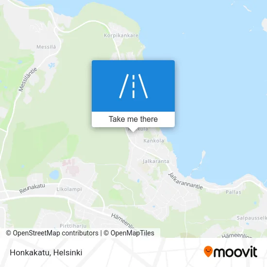 Honkakatu map