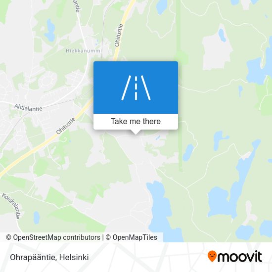 Ohrapääntie map