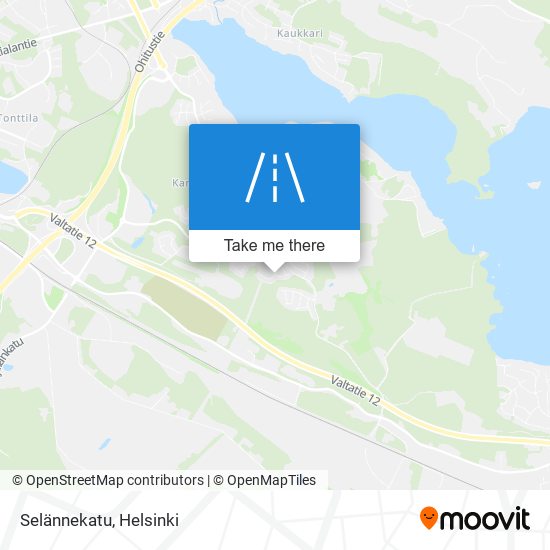 Selännekatu map