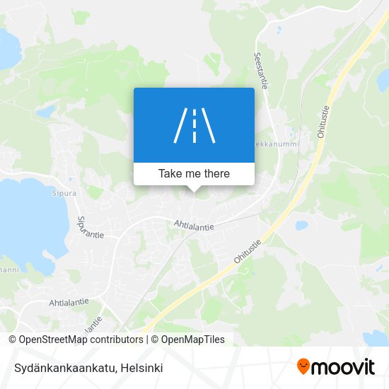 Sydänkankaankatu map
