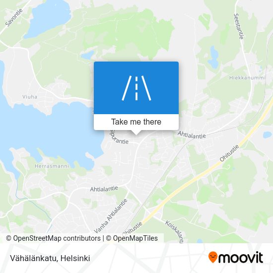 Vähälänkatu map