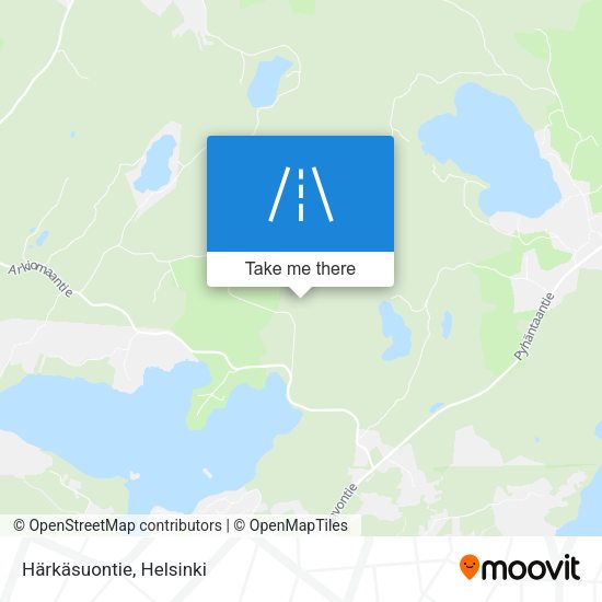 Härkäsuontie map