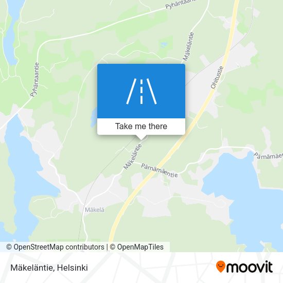 Mäkeläntie map