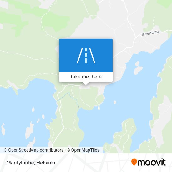 Mäntyläntie map