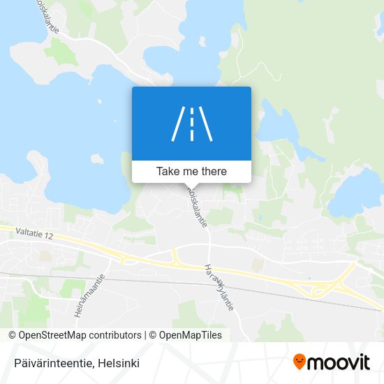 Päivärinteentie map