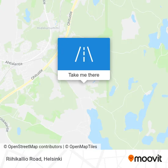 Riihikallio Road map