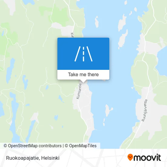 Ruokoapajatie map