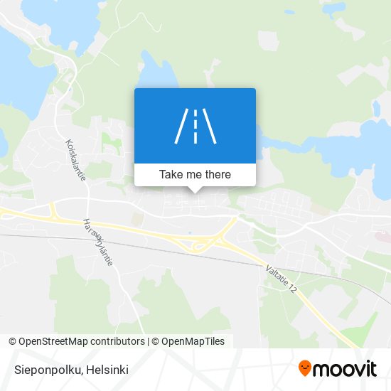 Sieponpolku map