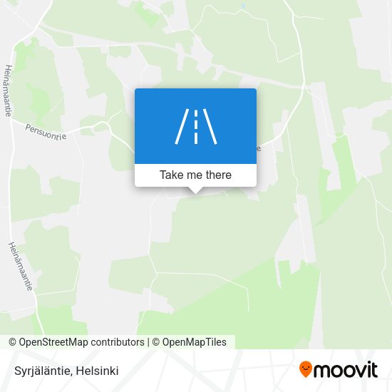 Syrjäläntie map