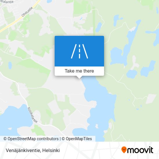 Venäjänkiventie map