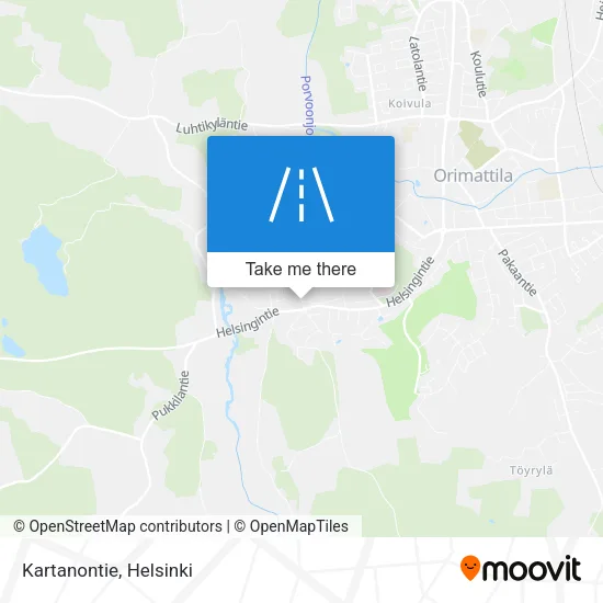 Kartanontie map