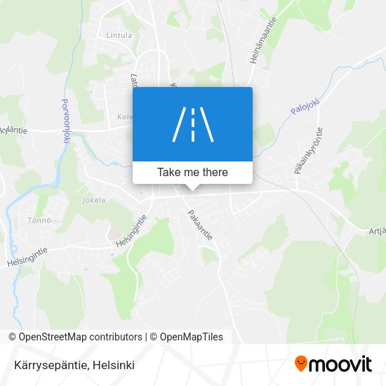 Kärrysepäntie map
