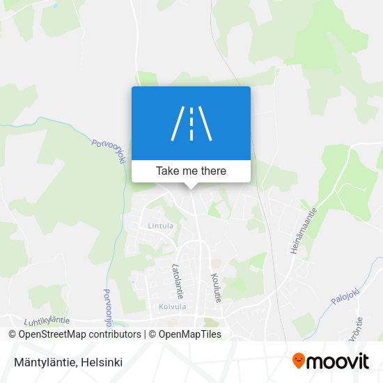Mäntyläntie map