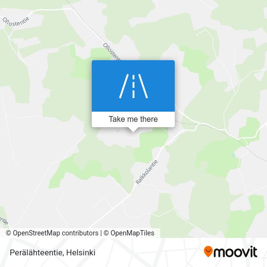 Perälähteentie map