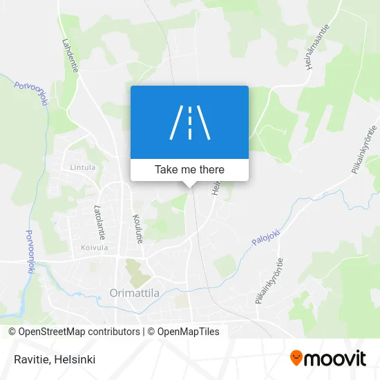 Horse Track Road map