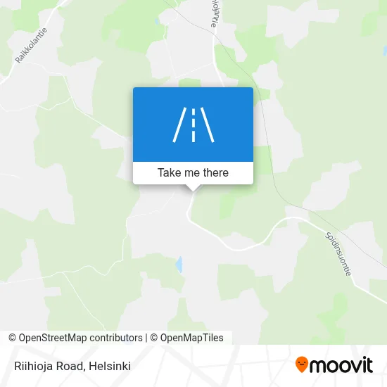 Riihioja Road map