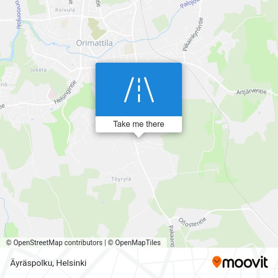 Äyräspolku map