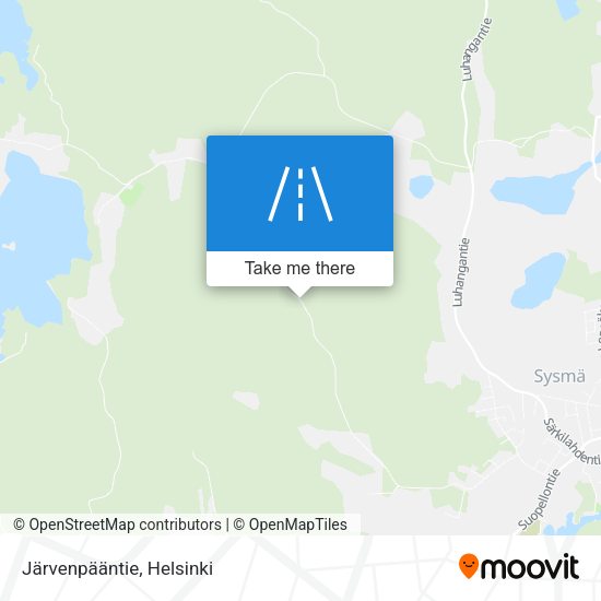 Järvenpääntie map