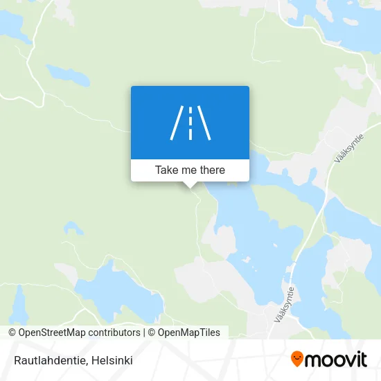 Rautlahti Road map