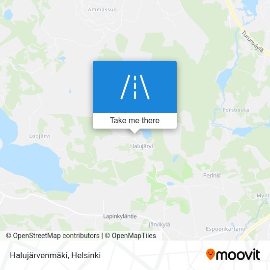 Halujärvenmäki map
