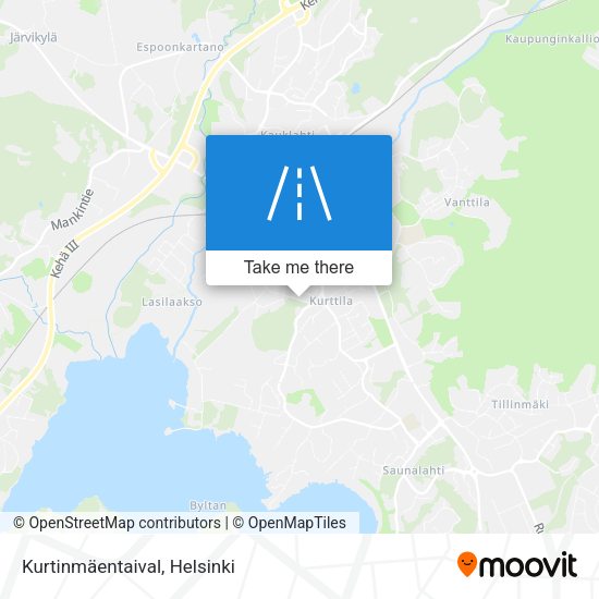 Kurtinmäentaival map
