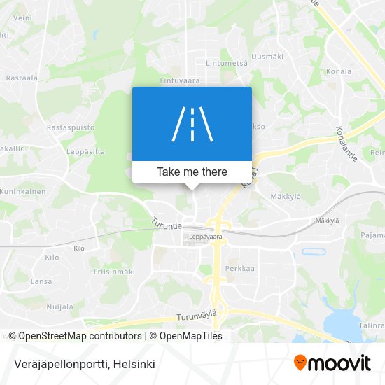 Veräjäpellonportti map