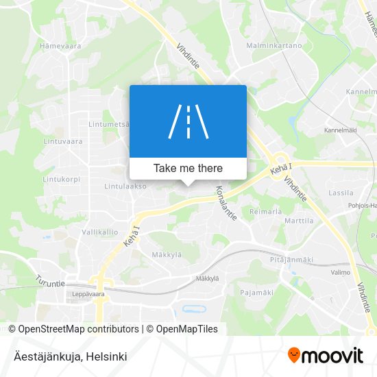 Äestäjänkuja map