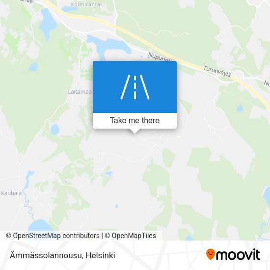 Ämmässolannousu map