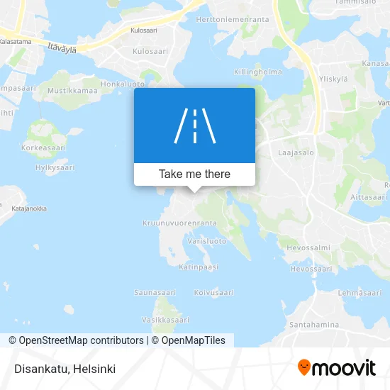 Disankatu map