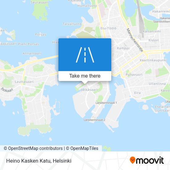 Heino Kasken Katu map