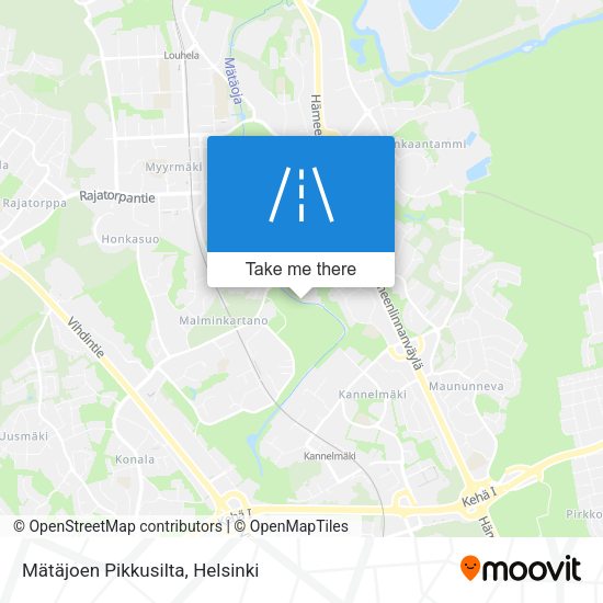 Mätäjoen Pikkusilta map