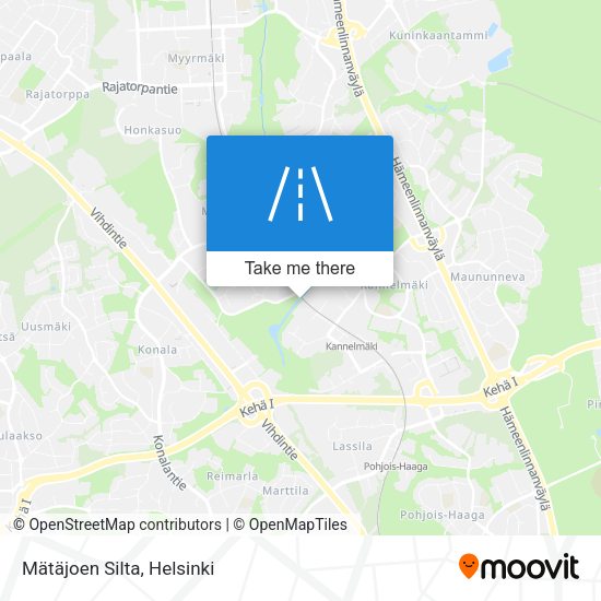 Mätäjoen Silta map