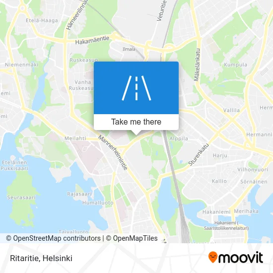 Ritaritie map