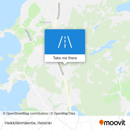 Heikkilänmäentie map