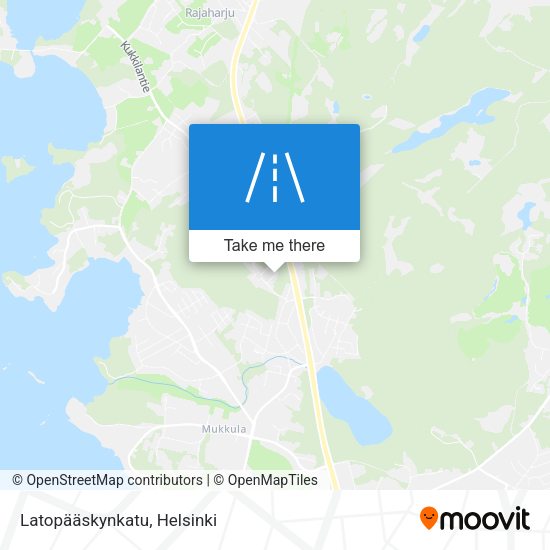 Latopääskynkatu map