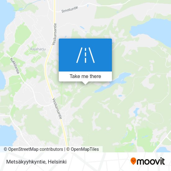 Metsäkyyhkyntie map