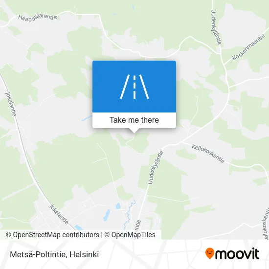 Metsä-Poltintie map